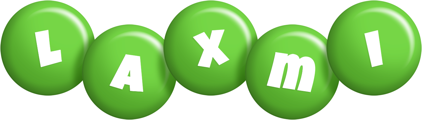 Laxmi candy-green logo