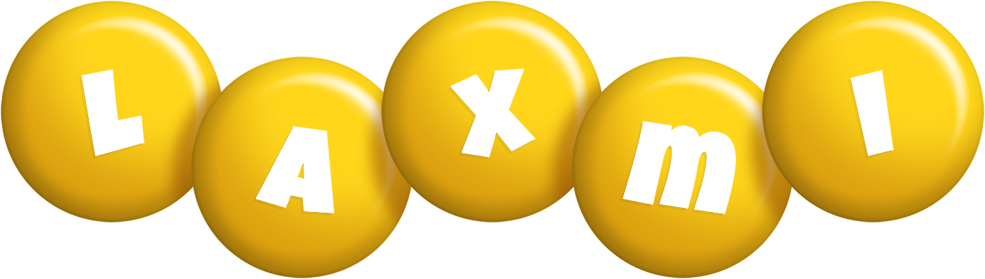 Laxmi candy-yellow logo
