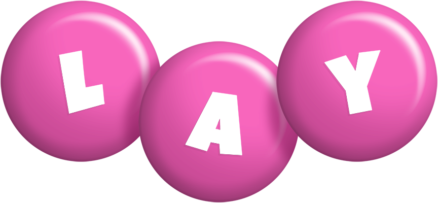 Lay candy-pink logo
