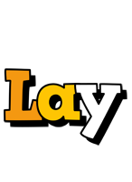 Lay cartoon logo