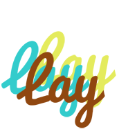 Lay cupcake logo