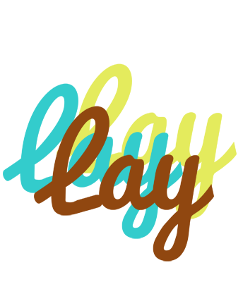 Lay cupcake logo