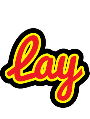 Lay fireman logo