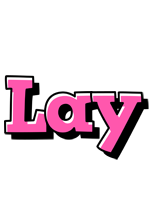 Lay girlish logo