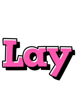 Lay girlish logo
