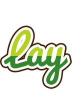 Lay golfing logo