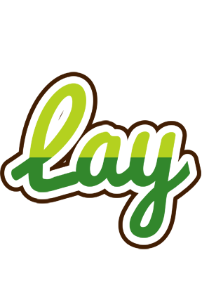 Lay golfing logo