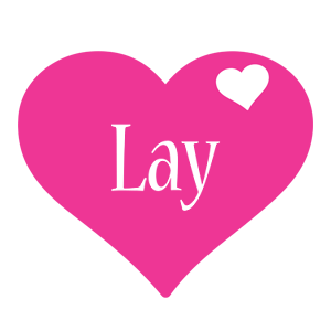 Lay love-heart logo