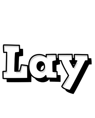 Lay snowing logo