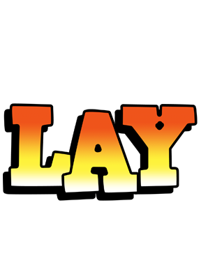 Lay sunset logo