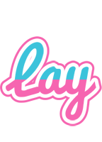 Lay woman logo