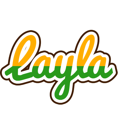 Layla banana logo
