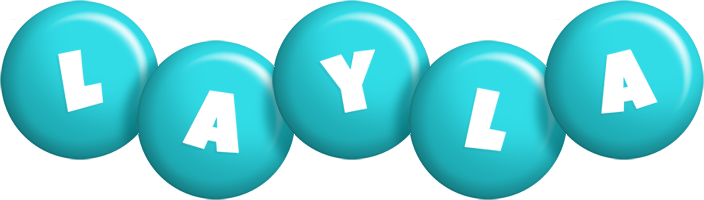 Layla candy-azur logo