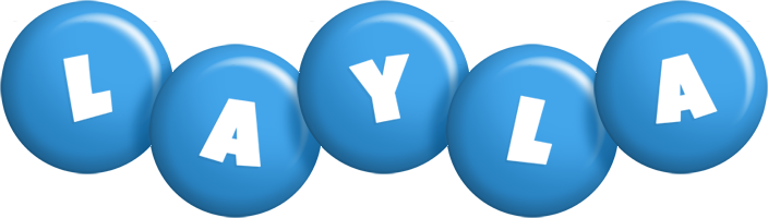Layla candy-blue logo