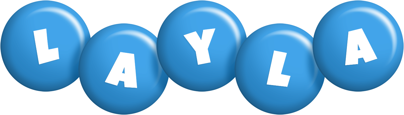 Layla candy-blue logo