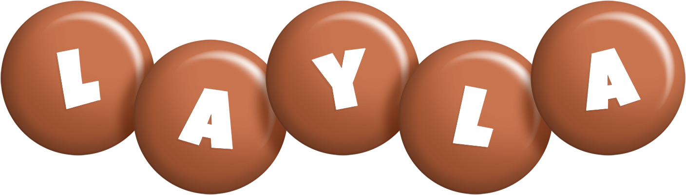 Layla candy-brown logo