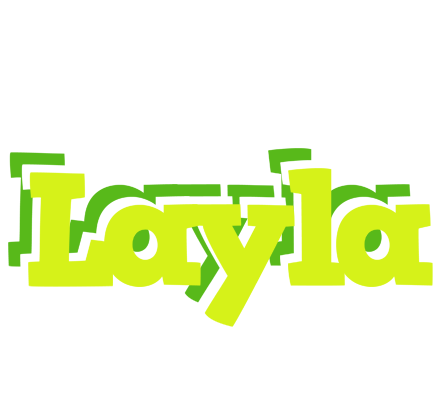 Layla citrus logo