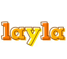 Layla desert logo