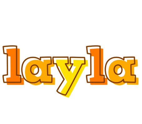 Layla desert logo
