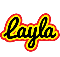 Layla flaming logo