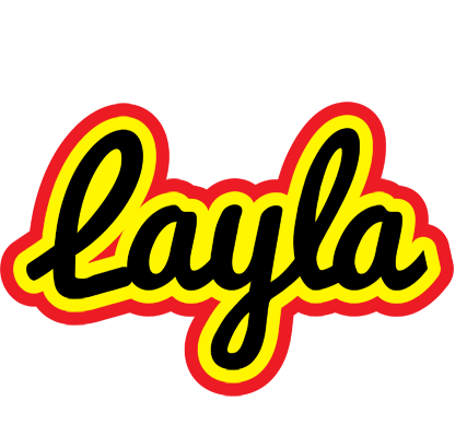 Layla flaming logo
