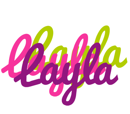 Layla flowers logo