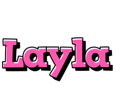 Layla girlish logo