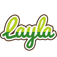 Layla golfing logo