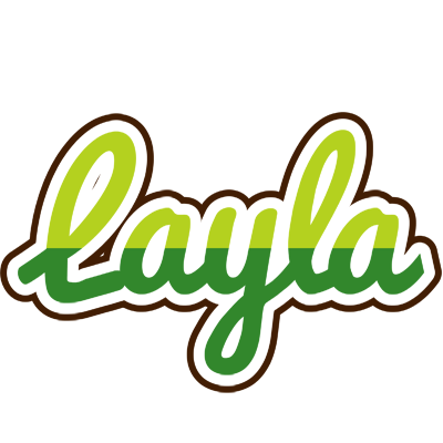Layla golfing logo