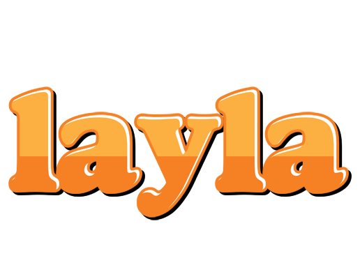 Layla orange logo
