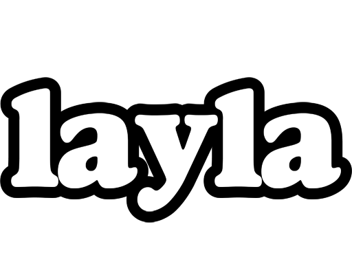 Layla panda logo