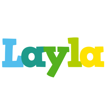 Layla rainbows logo