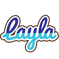 Layla raining logo