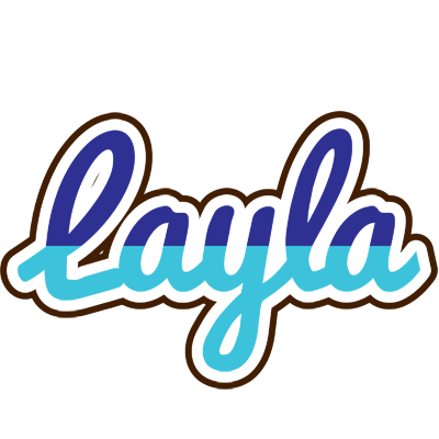 Layla raining logo