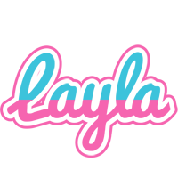 Layla woman logo