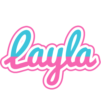 Layla woman logo