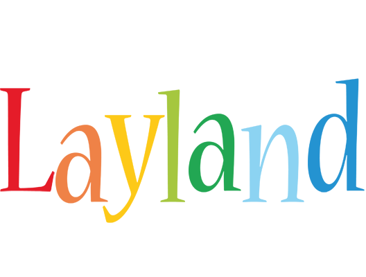 Layland birthday logo
