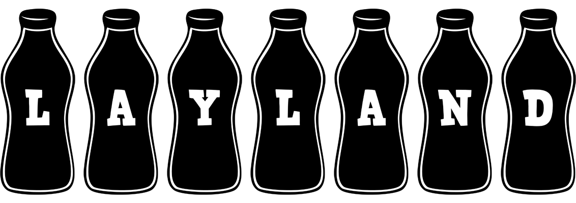 Layland bottle logo