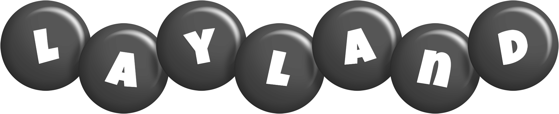 Layland candy-black logo