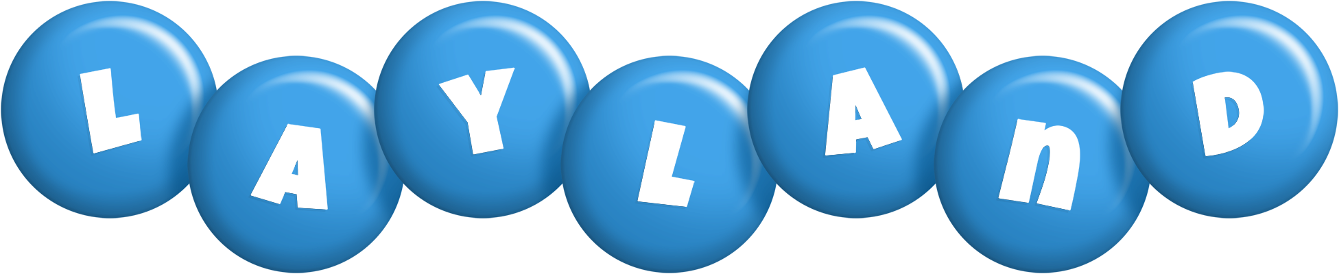 Layland candy-blue logo