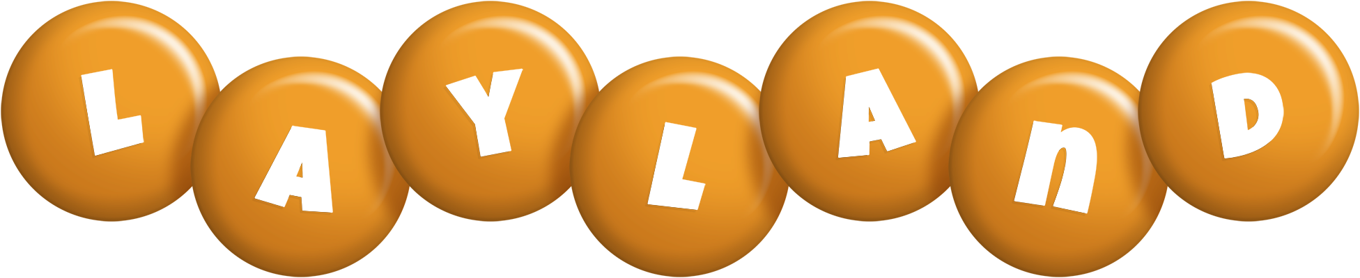 Layland candy-orange logo