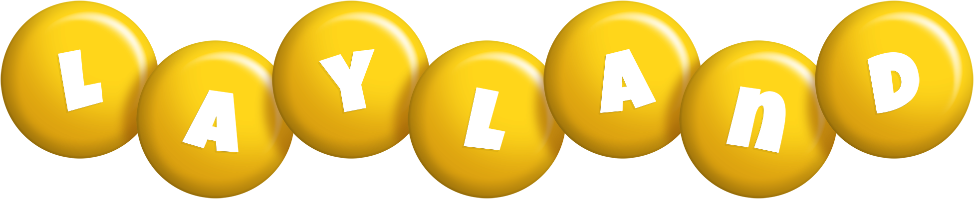 Layland candy-yellow logo