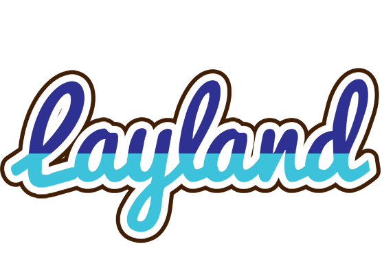 Layland raining logo