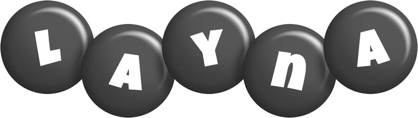 Layna candy-black logo