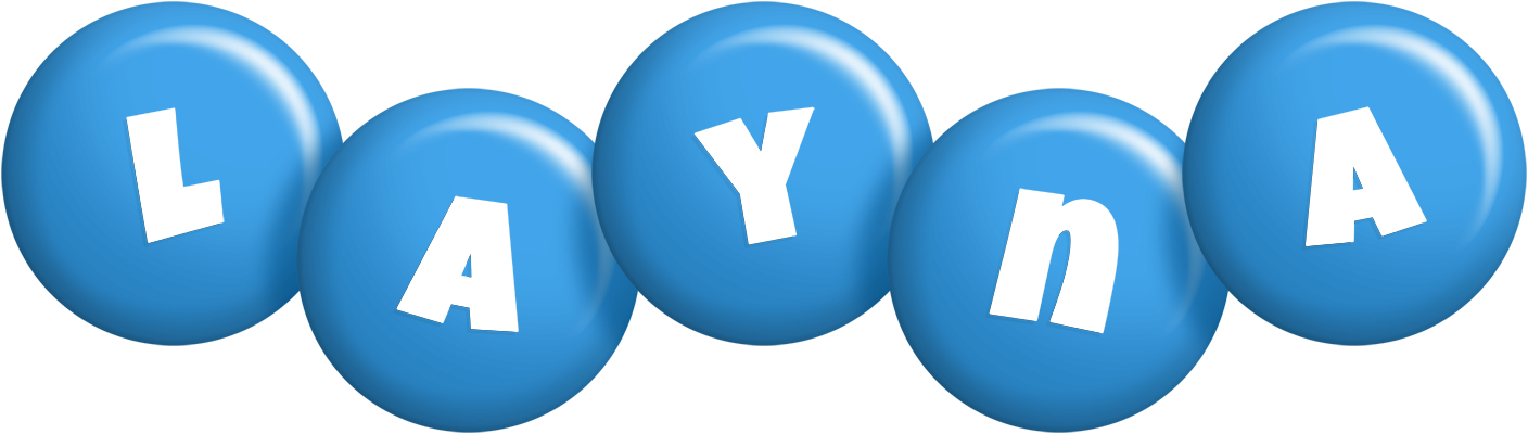 Layna candy-blue logo