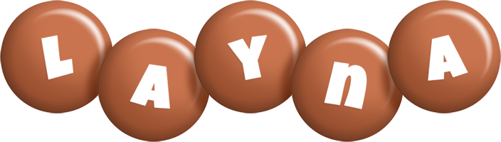 Layna candy-brown logo