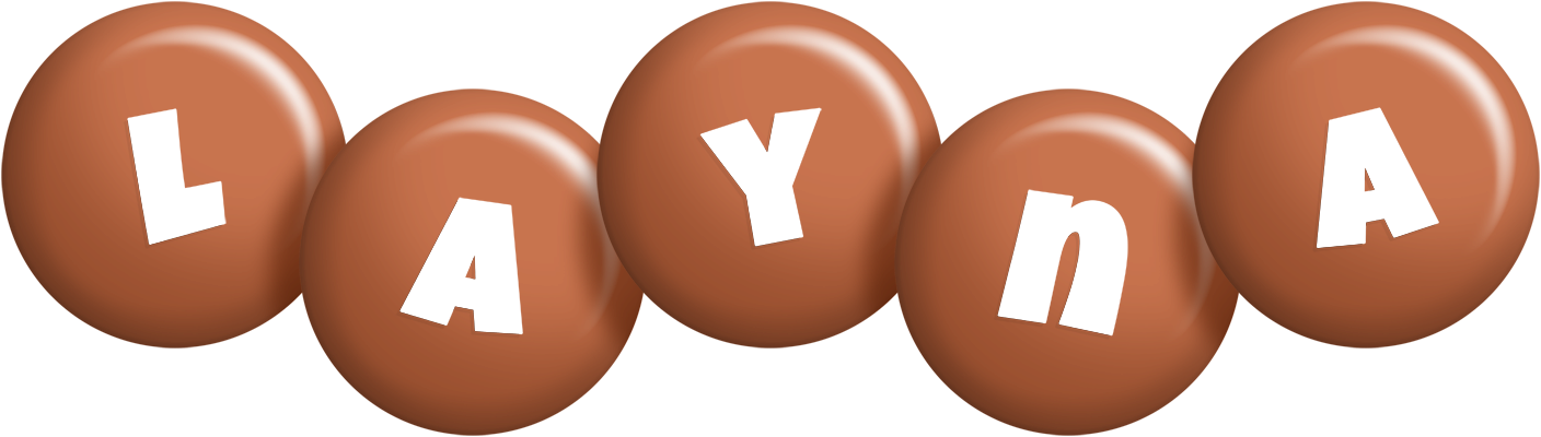 Layna candy-brown logo