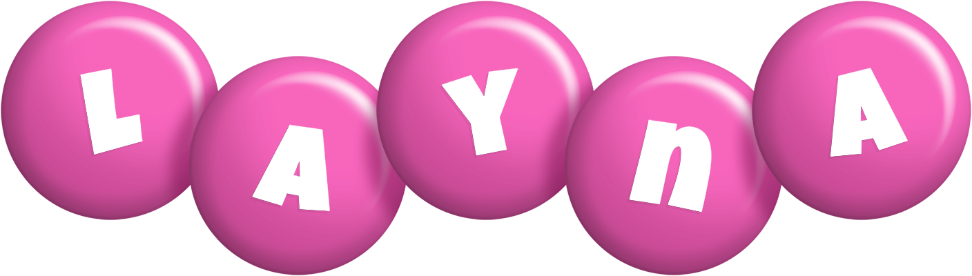 Layna candy-pink logo