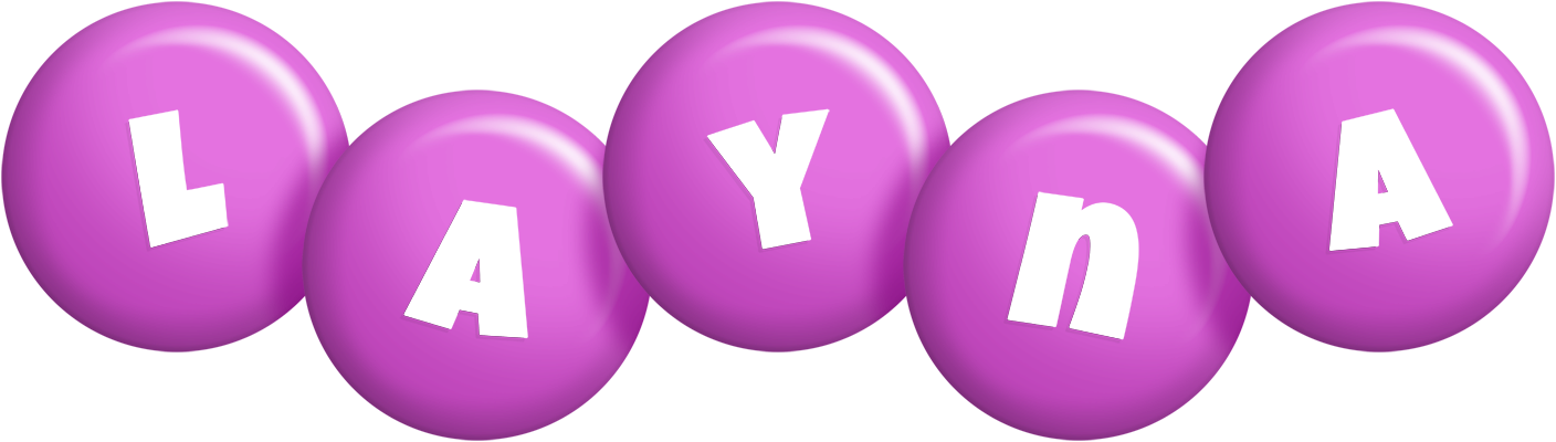 Layna candy-purple logo