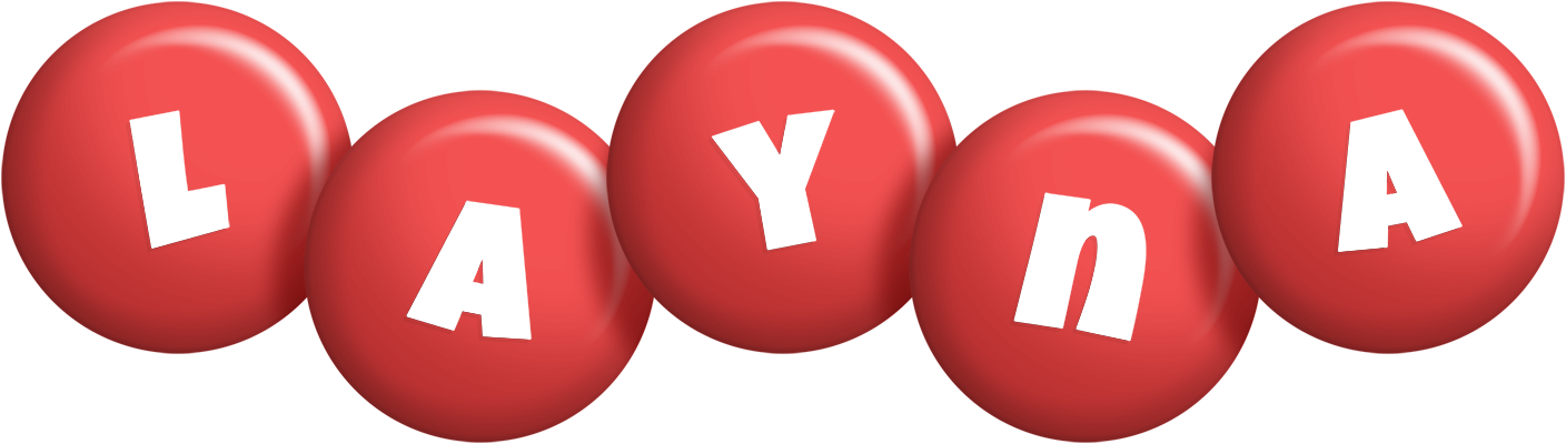 Layna candy-red logo